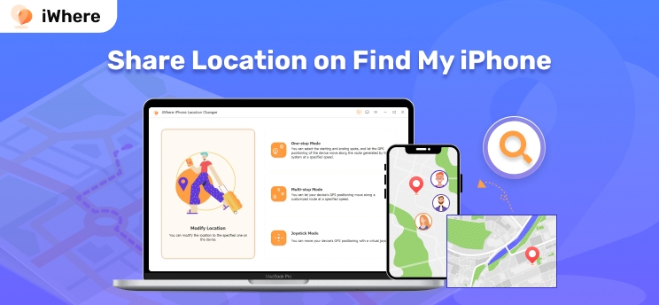 Share Location on Find My iPhone