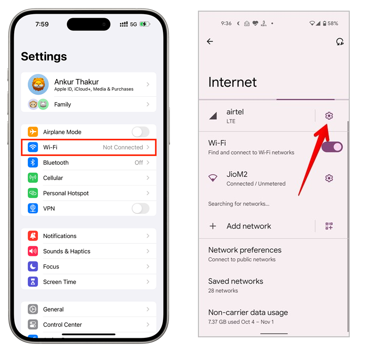 Check Network Connection