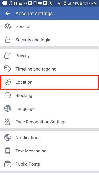 Disable Facebook Location History On Android 2 | View Facebook Location History
