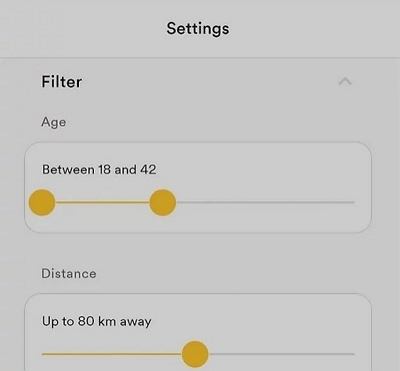 expand the distance range 2 | Change Your Location on Bumble