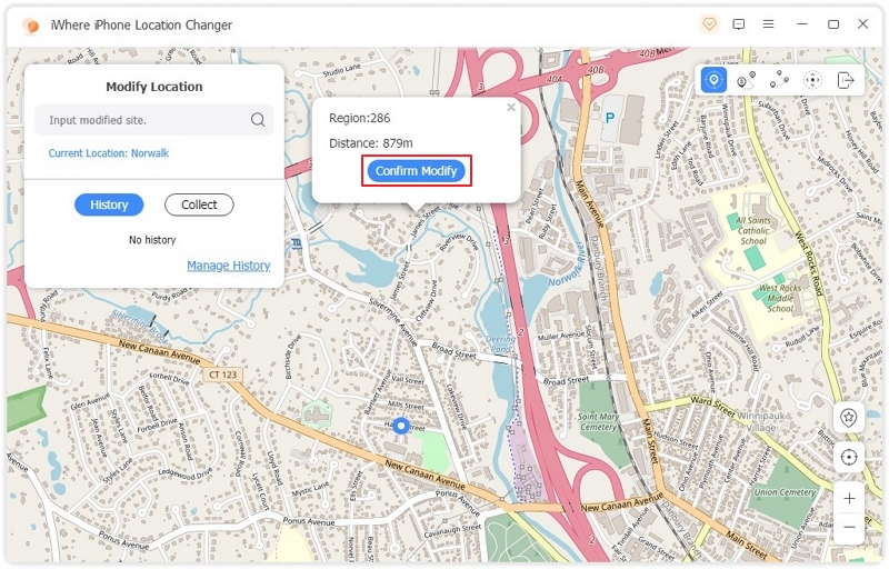 iWhere iPhone Location Changer 3 | How to Change Location on Hinge