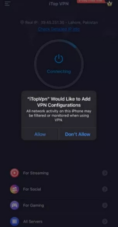 Try Using a VPN | Turn Off Location on TikTok