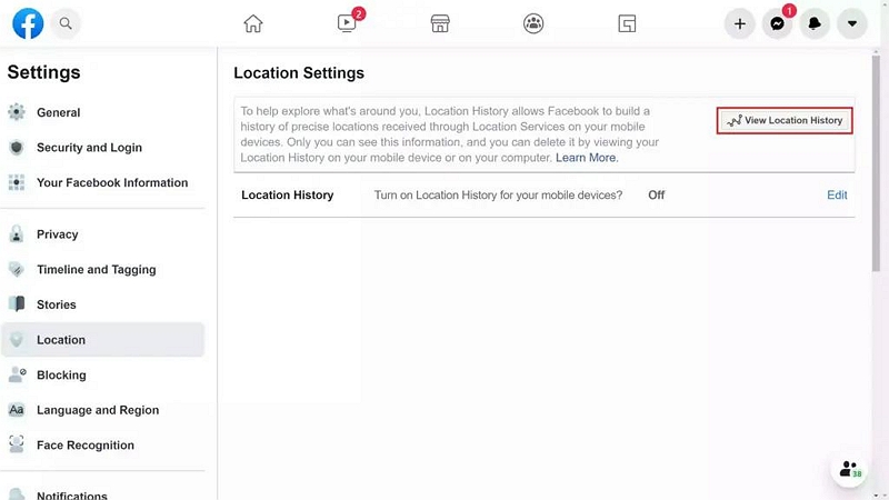 Turn Off Location On Facebook from Computer | turn off facebook location