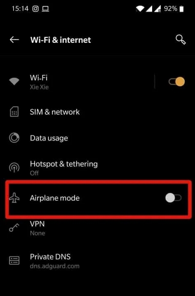 Android device Airplane Mode | Does Airplane Mode Turn off Location