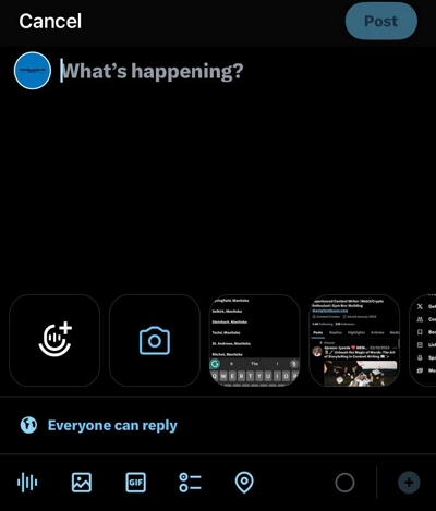 location check | add location on twitter profil