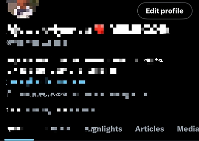 edit Profile | add location on twitter profil