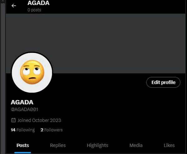 search field | add location on twitter profil