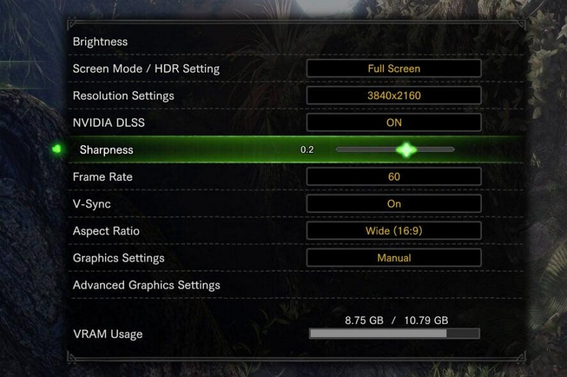 adjust graphics | monster hunter now on pc
