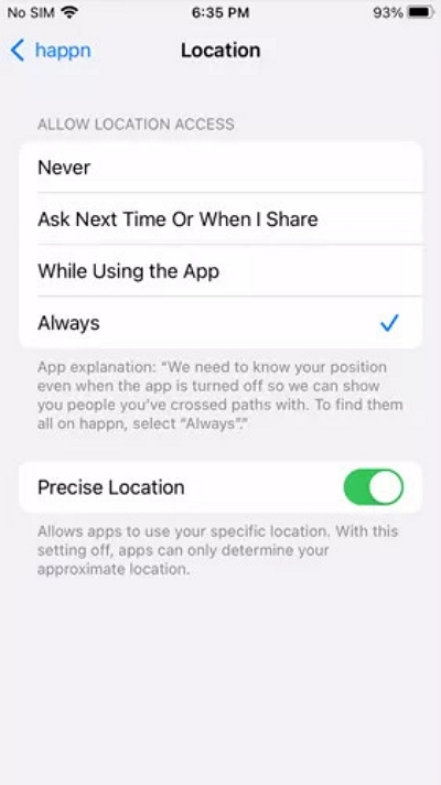 ready to explore new connections | change location in happn