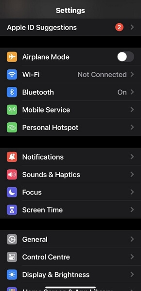 turn on Airplane mode iPhone | Pause Snapchat Location