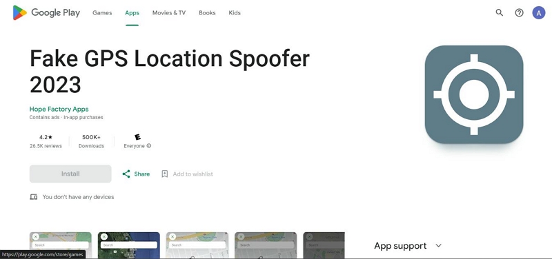 Fake GPS Location Spoofer | fake gps location joystick apps