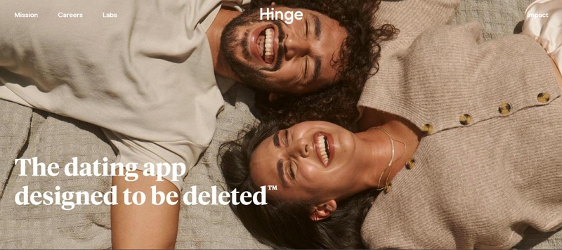 hinge | location based dating apps