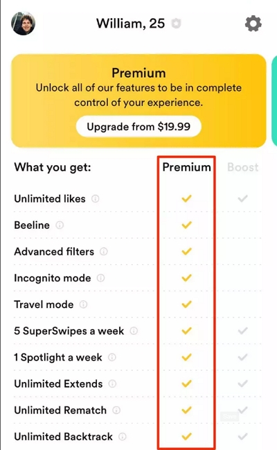 Bumble Premium | how to see matches on bumble