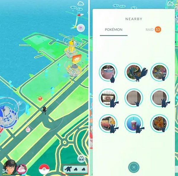 附近的追蹤器 | Maractus Pokemon Go 位置座標