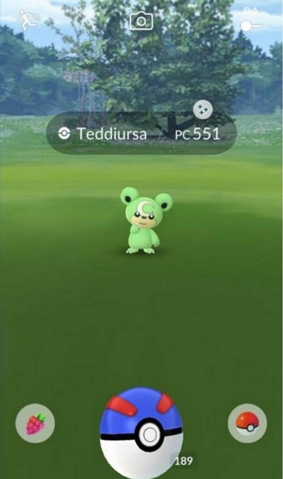 wild encounters | shiny teddiursa pokemon go