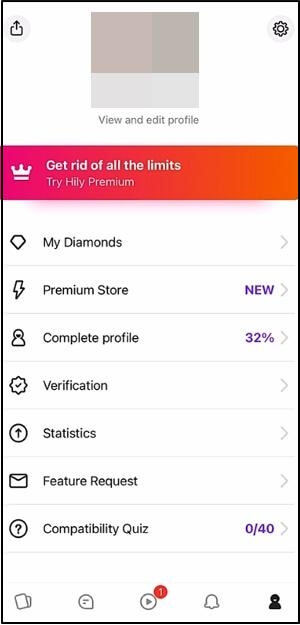 change Hily location in Profile | Change Location on Hily