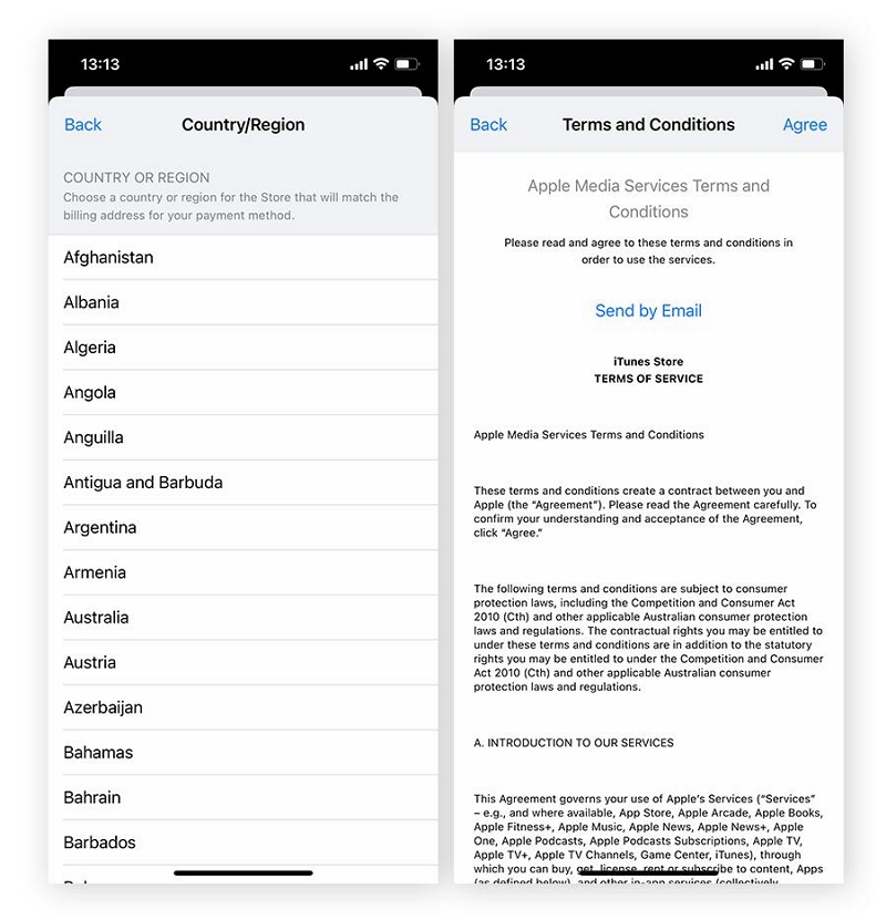 Select the country | Change Location On Grindr