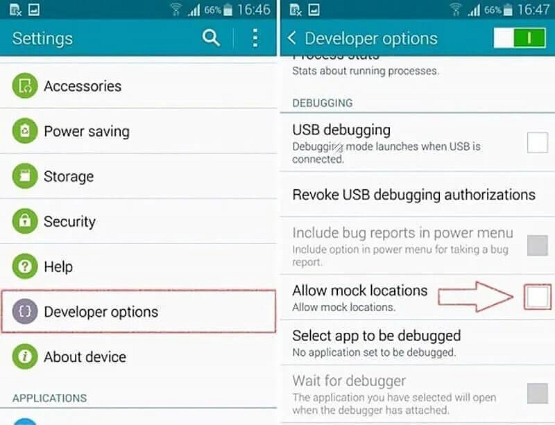 Allow Mock Location | change location plenty of fish