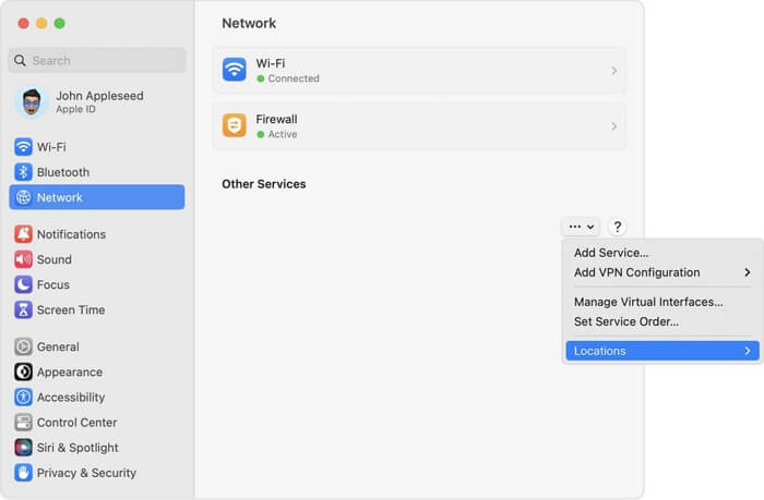 change network location on Mac settings | Change Location on Mac
