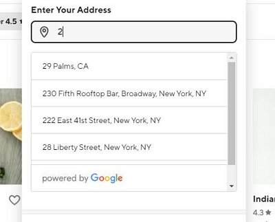 apartment details | how to change location on doordash