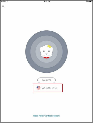 choose VPN location | Fake Google Chrome Location