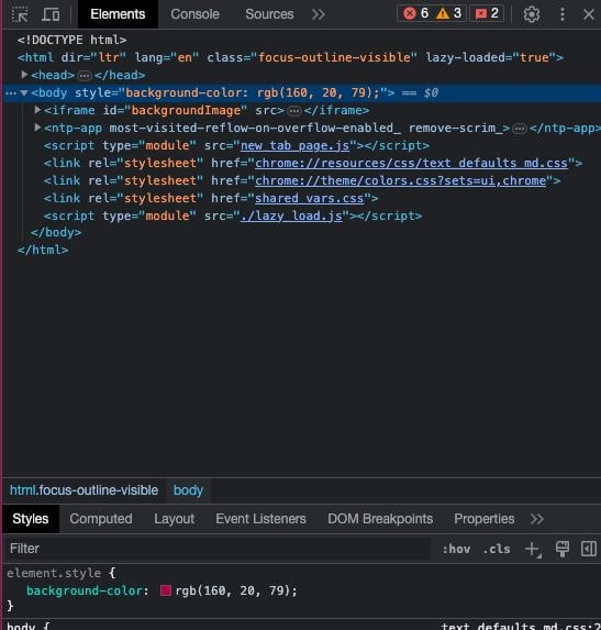click 3-dot option | Fake Google Chrome Location