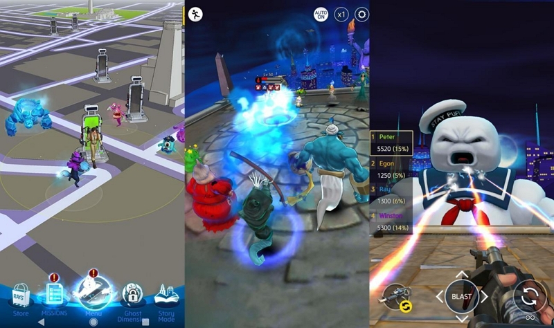 Dimensionstüren | gefälschtes GPS Ghostbusters World