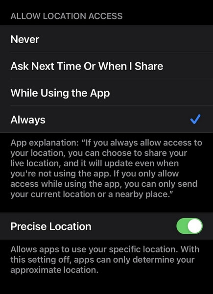 turn off Hily location | Change Location on Hily