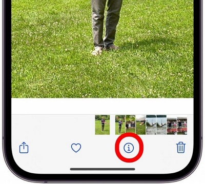 select Camera | turn off location on photos