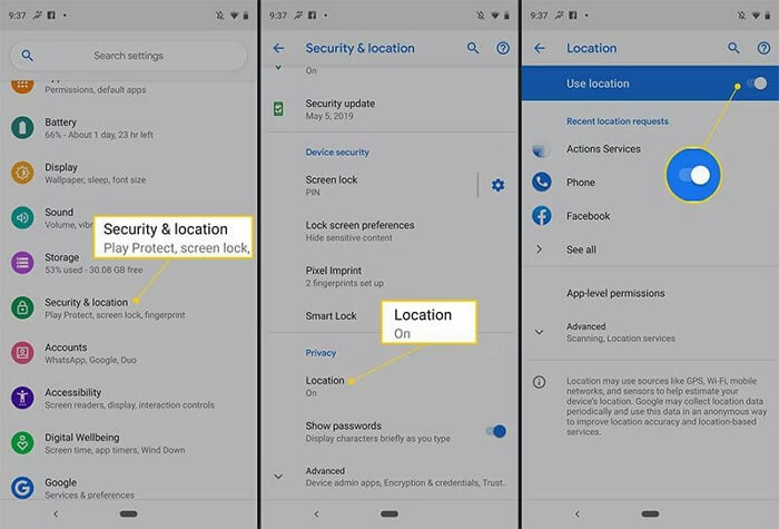 tap Use Location | Does Bumble Update Location When the App is Closed