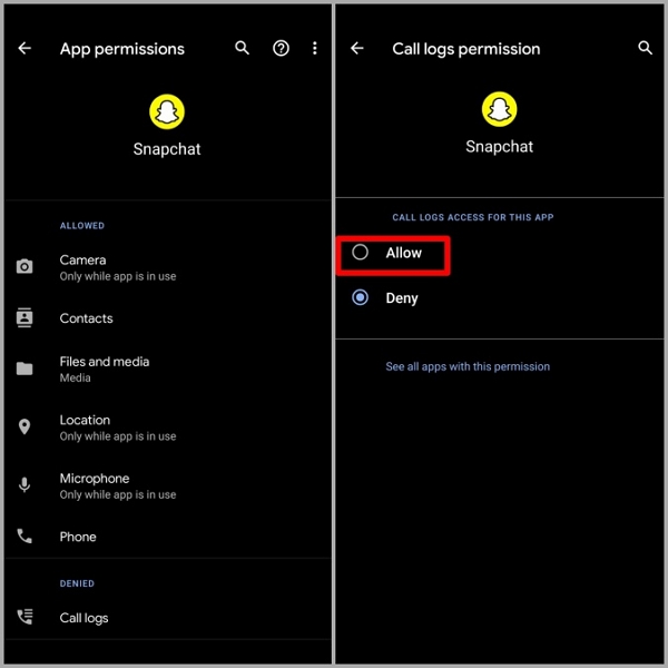 權限| Snapchat 位置過濾器不起作用