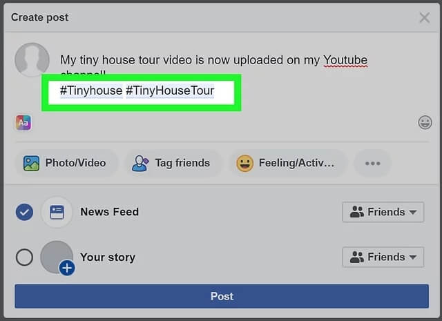 check Facebook location hashtag | See Friends Location on Facebook