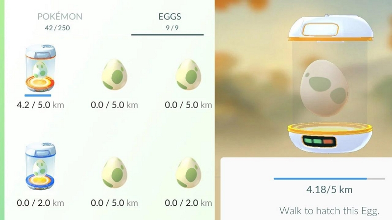 continue hatching eggs | shiny numel
