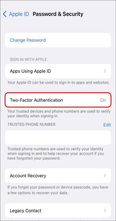 two factor authentication | why is my airpods location not updating