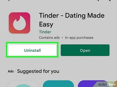 卸載 Tinder 應用程式 |修復 Tinder 位置錯誤