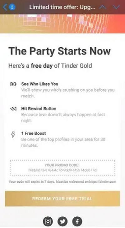 get tinder gold | get tinder gold for free