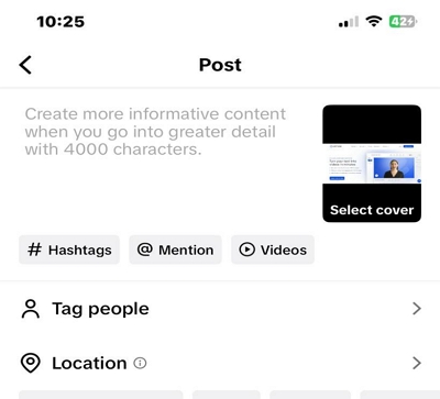如何在 TikTok 上新增位置影片2 |更改 TikTok 帳戶位置