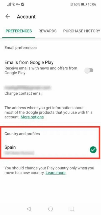 change your google country and profiles | Change Location in Google Account