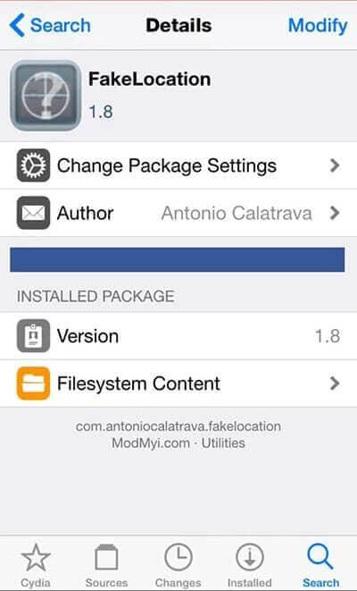 launch Cydia | Change Location on Skout