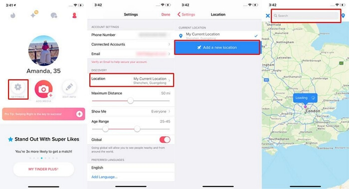 change Tinder location | how to change tinder location