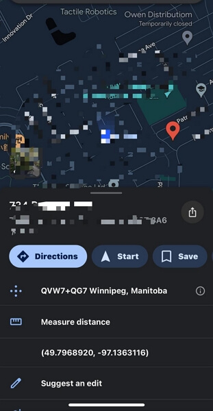 hold down location | Drop Pin Location iPhone