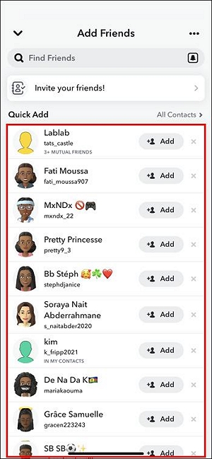 快速添加|如何在 Snapchat 上找到某人的位置