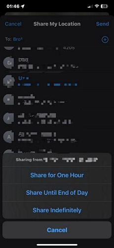 set the duration | Fake Your Location on iPhone Without Computer