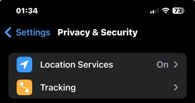 location services | turn off location on iphone