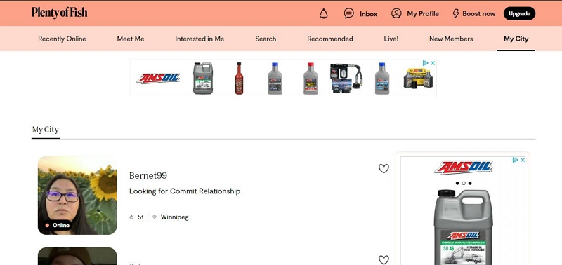 find potential matches | change location plenty of fish