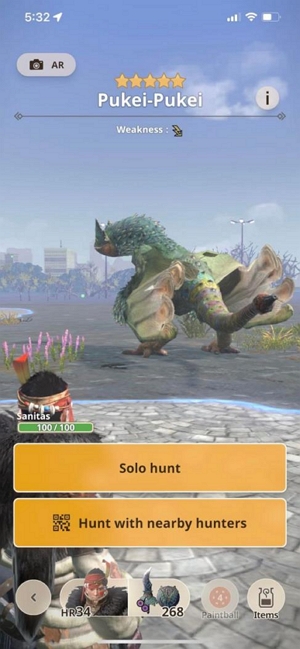 host a party | monster hunter now gps joystick