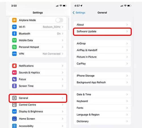 update to the latest ios version | iphone significant locations summary not showing