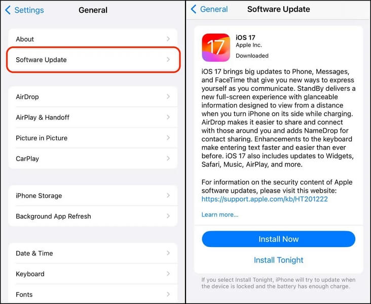 install latest iOS | iPhone Location Services Not Working