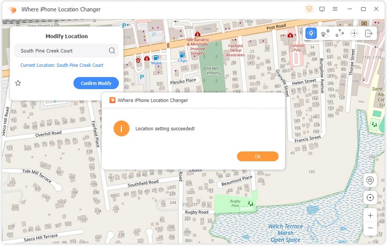 fake your iPhone location | can you stream youtube tv from different locations