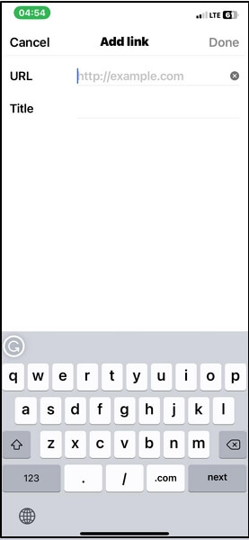 Adresslinks einfügen | Standort zu Instagram hinzufügen